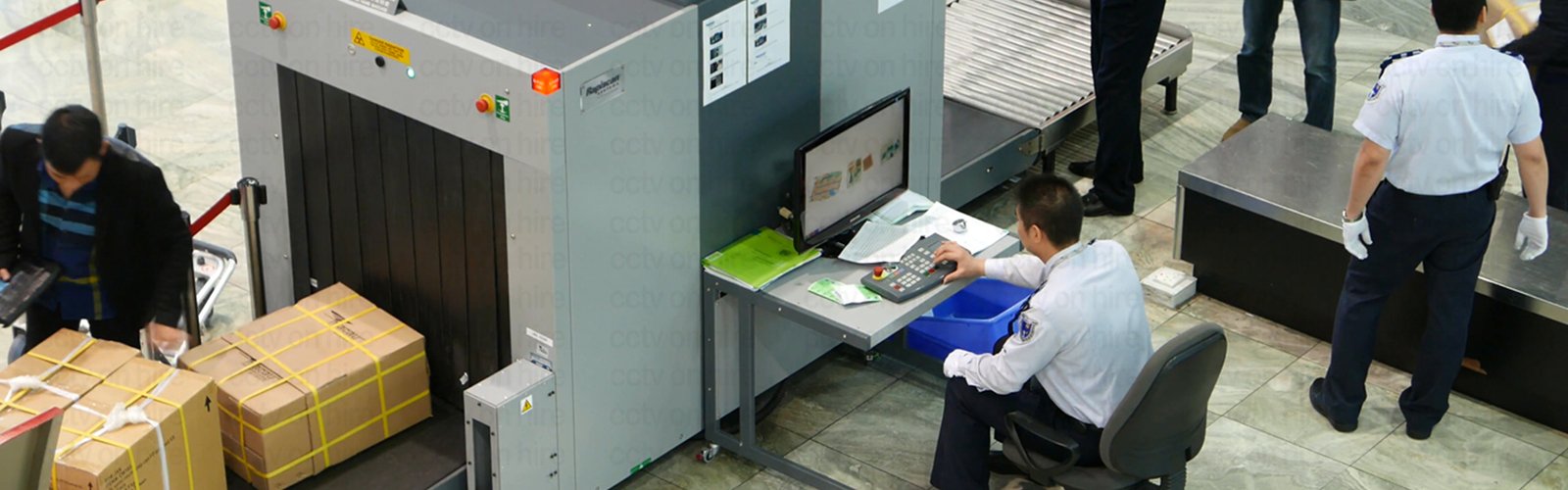 Baggage scanner rental services